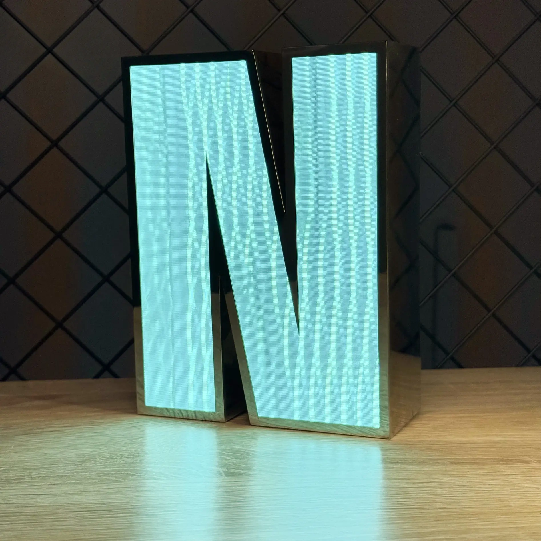Shopping mall signage case